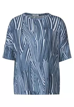 Футболка CECIL Shirt, небесно-синий