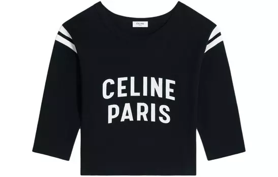 Футболка Celine Paris Boxy, черный