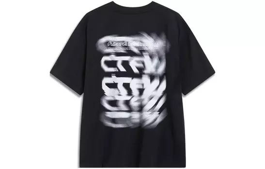 Футболка CF унисекс черная Lining, черный
