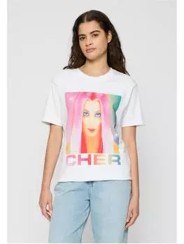 Футболка Cher Prisma Tee Merchcode, белый