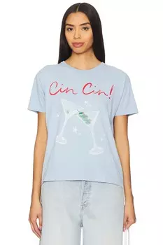 Футболка cin cin ringer Daydreamer, голубой