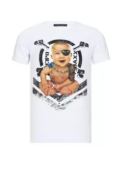 Футболка Cipo & Baxx, белый