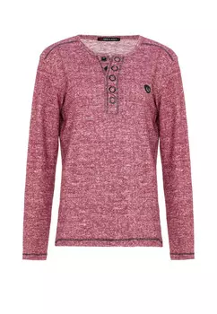 Футболка Cipo & Baxx LONG SLEEVE, красный