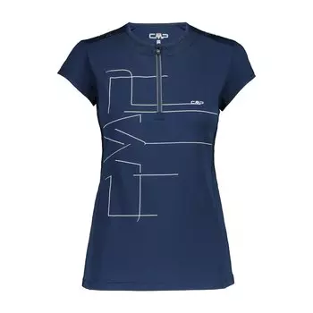 Футболка CMP 31C7836 Half Zip, синий