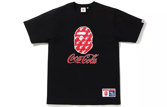 Футболка Coca Cola X Ape Head Series унисекс A Bathing Ape, черный