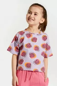 Футболка Coccodrillo, фиолетовый