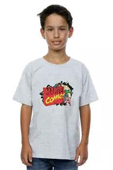 Футболка Comics Big M Marvel, серый