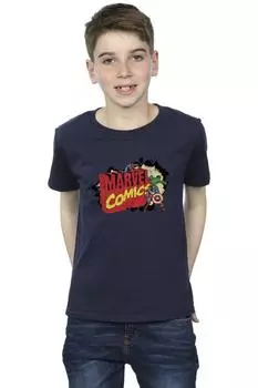 Футболка Comics Big M Marvel, темно-синий