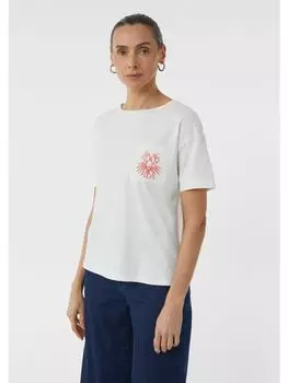 Футболка comma, белый