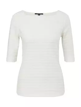 Футболка comma T-Shirt 3/4 Arm, белый