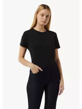 Футболка comma T-Shirt kurzarm, черный