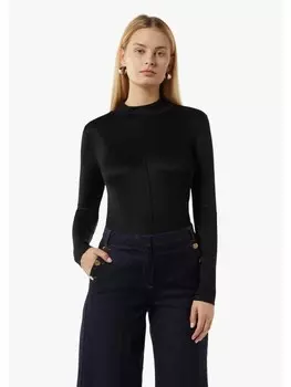 Футболка comma T-Shirt langarm, черный