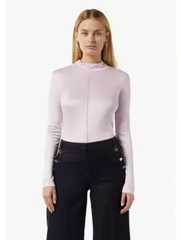 Футболка comma T-Shirt langarm, фиолетовый