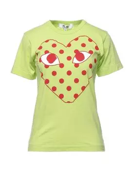 Футболка Comme Des Garons, лазурный