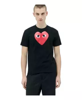 Футболка Comme Des Garons Play, черный