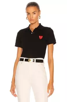 Футболка Comme des Garons Polo, черный