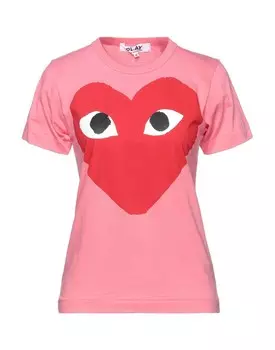Футболка Comme Des Garons, розовый