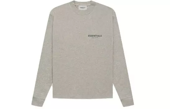 Футболка Core Collection L/ST Fear Of God Essentials, Dark Oat