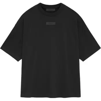 Футболка Core Collection S/S, черная Fear Of God Essentials, черный