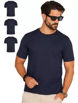 Футболка DAILY COTTON, темно-синий