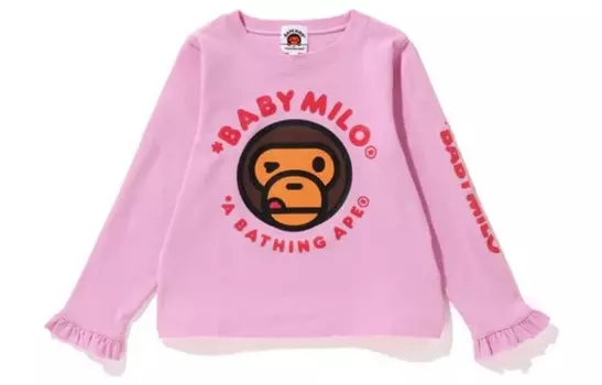 Футболка детская A Bathing Ape, розовый