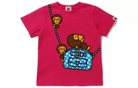 Футболка детская A Bathing Ape, зеленый