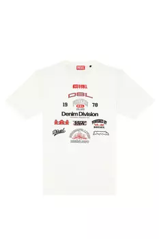 Футболка Diesel, white