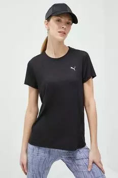 Футболка для бега Favourite Puma, черный
