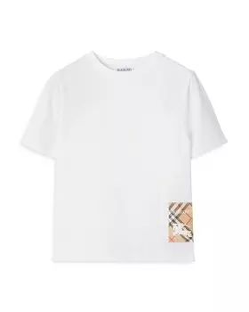 Футболка для девочек Cedar - Little Kid, Big Kid Burberry, белый