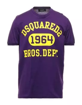 Футболка Dsquared2, фиолетовый