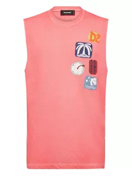 Футболка DSQUARED2 Summer Lovers, красный