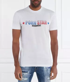 Футболка Dsquared2 x Rocco, белый