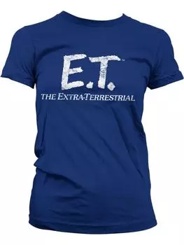 Футболка E.T., синий