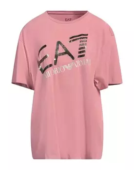 Футболка Ea7, бледно-розовый