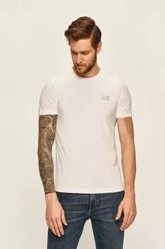 Футболка EA7 Emporio Armani, белый