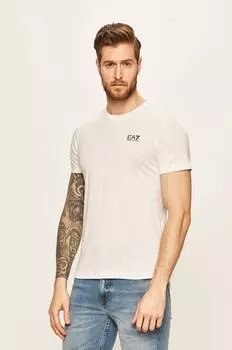 Футболка EA7 Emporio Armani, белый