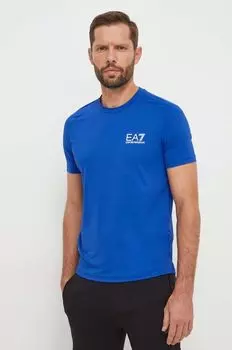 Футболка EA7 Emporio Armani, синий