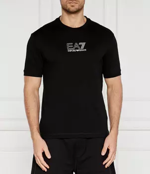 Футболка EA7 Regular Fit, черный