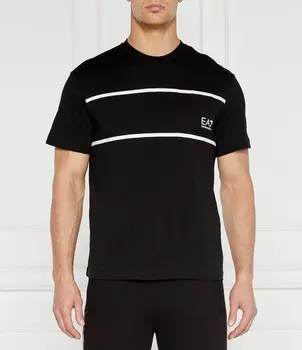 Футболка EA7 Regular Fit, черный