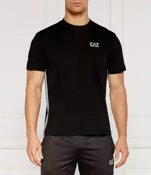 Футболка EA7 Regular Fit, черный