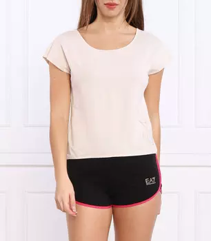 Футболка EA7 Regular Fit, цвет nude