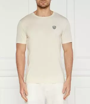 Футболка EA7 Regular Fit, кремовый