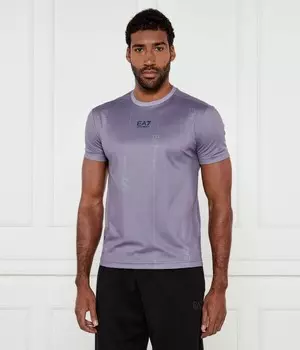 Футболка Ea7 Regular Fit, лавандовый