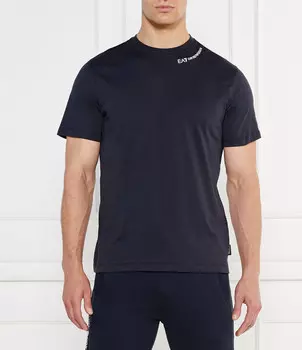 Футболка EA7 Regular Fit, темно-синий