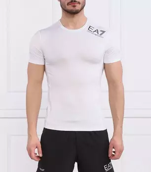 Футболка EA7 Slim Fit, белый