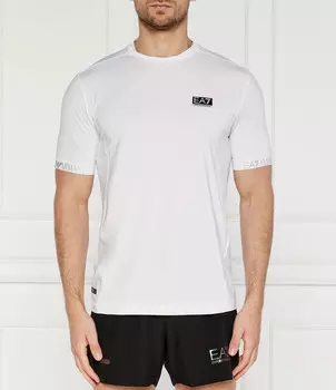 Футболка EA7 Slim Fit, белый
