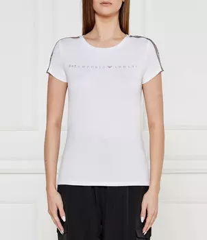 Футболка EA7 Slim Fit, белый