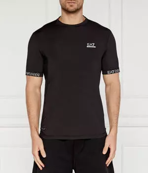 Футболка Ea7 Slim Fit, черный