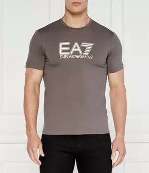 Футболка EA7 Slim Fit, цвет grafite