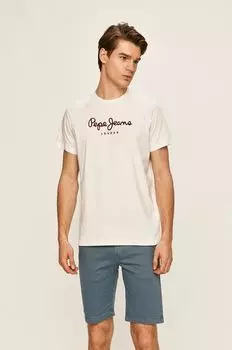 Футболка Eggo Pepe Jeans, белый
